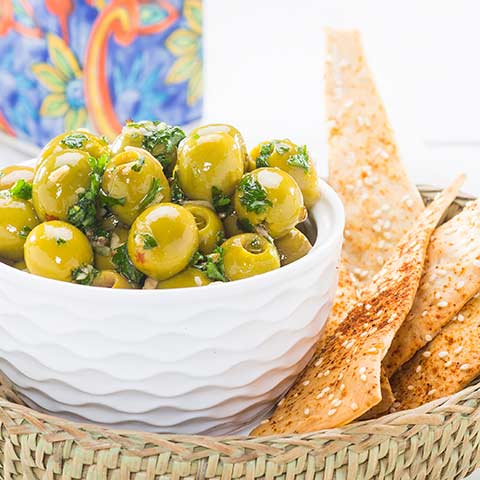 Recipes -olives from Spain