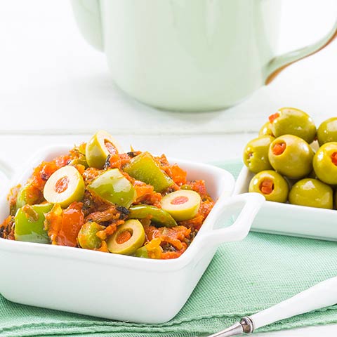 SPANISH PIMENTO OLIVE TAWA MASALA