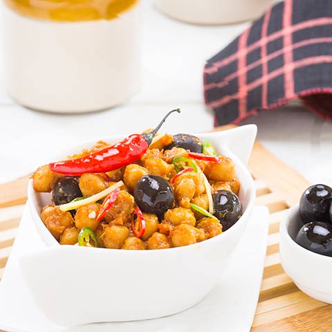 SPICY OLIVE CHANNA MASALA