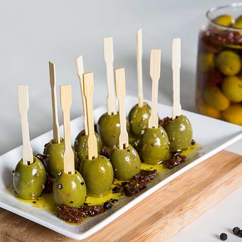 SUNDRIED TOMATOES AND OLIVES