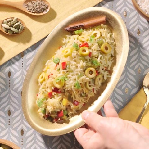 OLIVE VEG PILAU